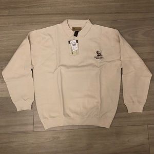 Browning Reverse Fleece Men’s Shirt XL, Natural, Elk Logo NWT From 2000